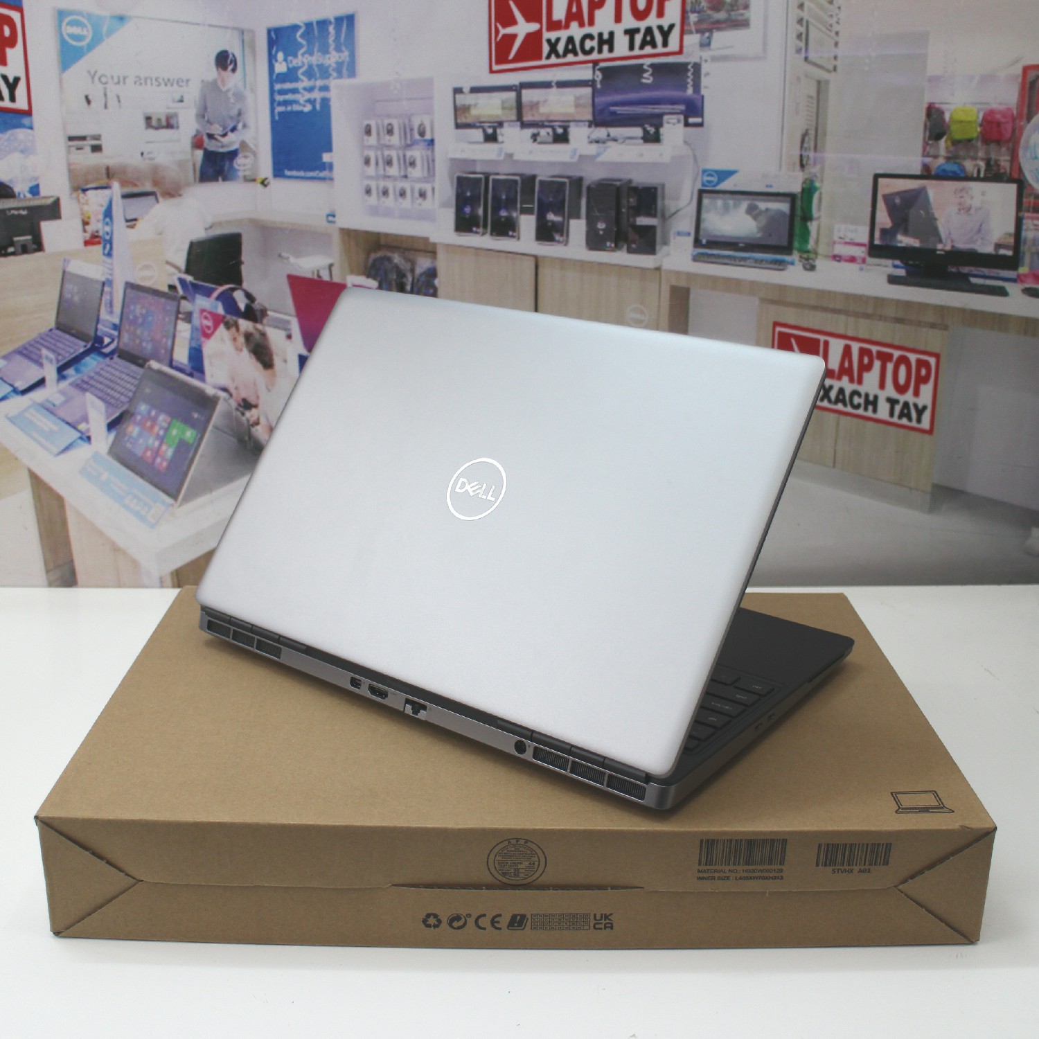 Laptop Dell Precision 7760 Xeon W-11855M Ram 32Gb  1Tb 4K Nvidia Rtx  A4000 - Laptop Xách Tay Shop
