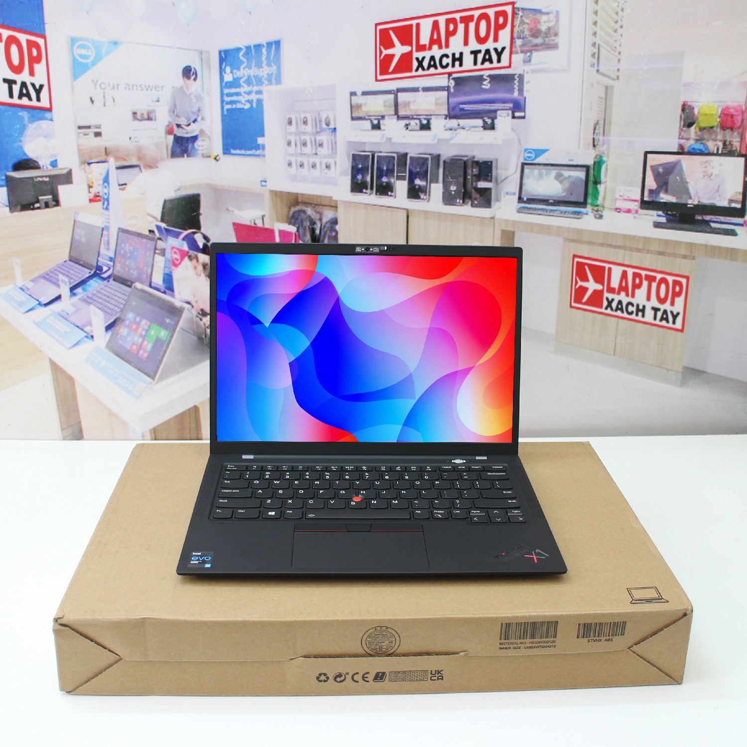 Laptop Lenovo Thinkpad X1 Carbon Gen 9 I7 1165G7 Ram 16Gb  512Gb Fhd  - Laptop Xách Tay Shop