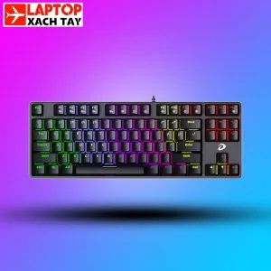 Bàn phím cơ Gaming DareU EK87 Multi LED Blue switch