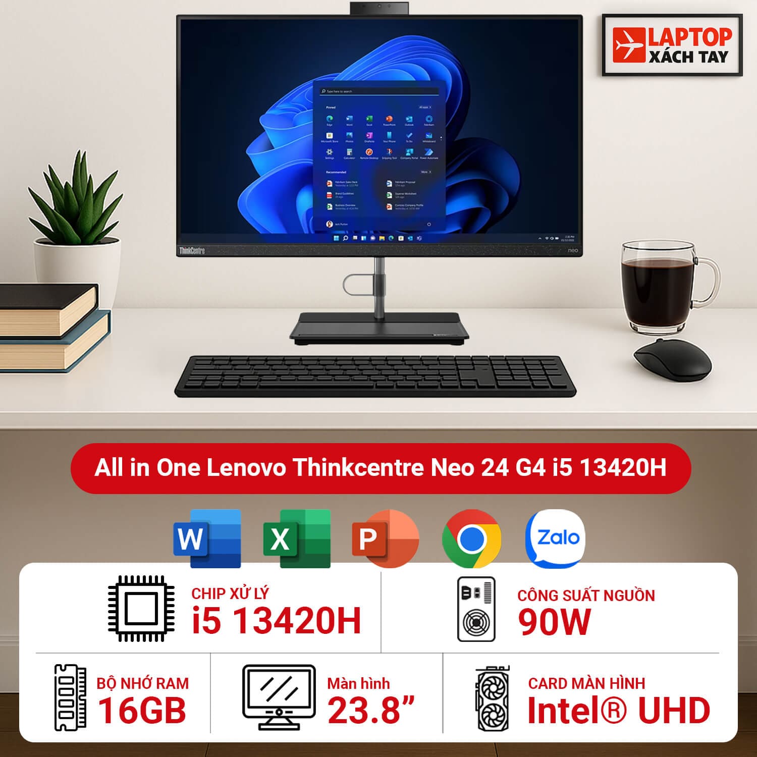 All in One Lenovo Thinkcentre Neo 24 G4