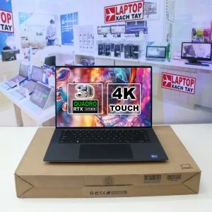 Laptop Dell Precision 5570 i7 12800H 4K Cảm ứng NVIDIA® RTX™ A1000 4GB | Hàng xách tay 99%