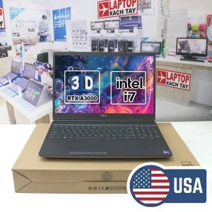 Laptop Dell Precision 7560 i7 11850H FHD NVIDIA® RTX™ A3000 6GB | Hàng xách tay 99%