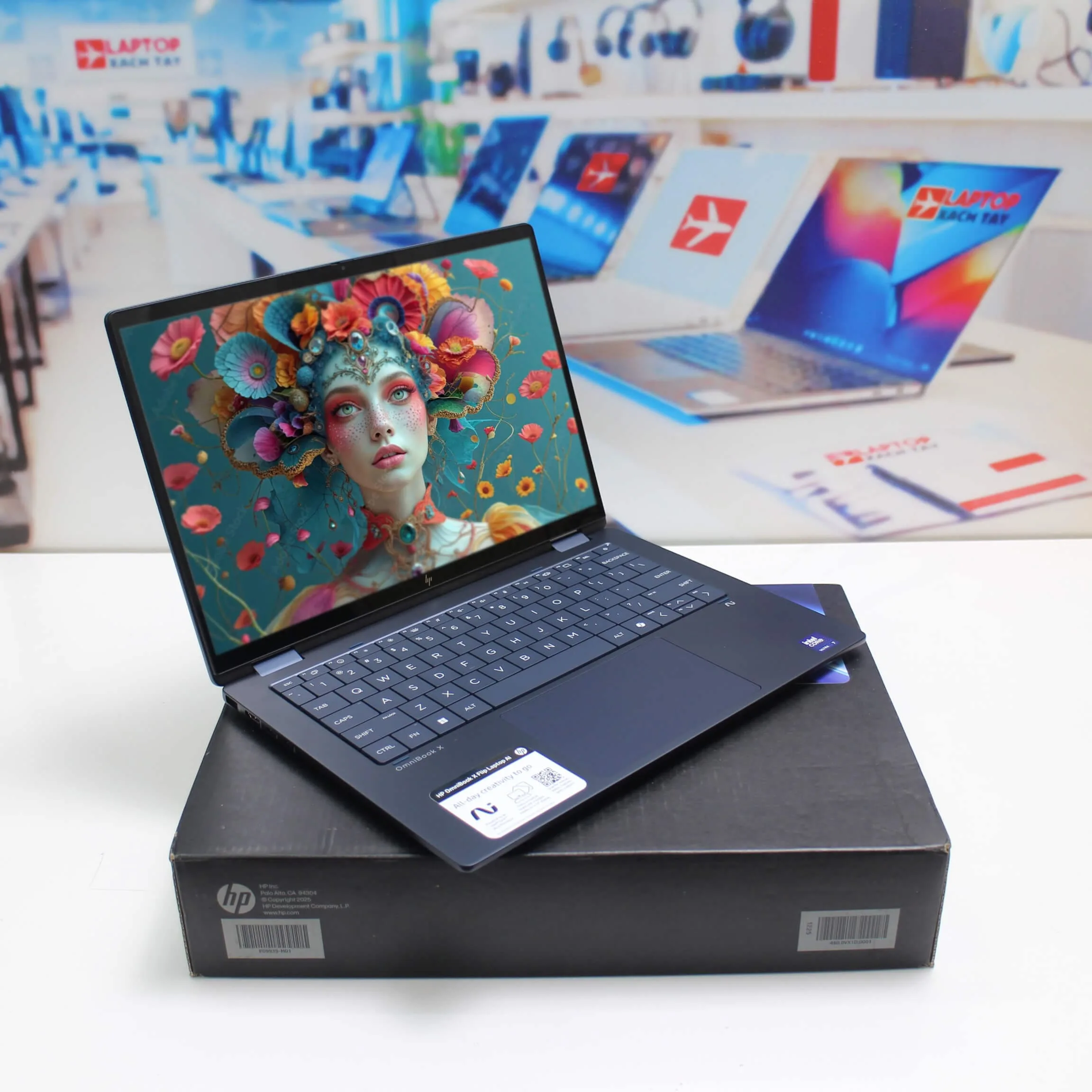 Đánh giá HP OmniBook X Flip 14 2 in 1 :Laptop mỏng nhẹ cao cấp cho doanh nhân 2025