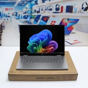 Laptop HP OmniBook X Flip 14 2-in-1 FK0013DX Ryzen AI 5 340 RAM 16GB M2.SSD 512GB 2K Cảm ứng lật xoay 360 độ