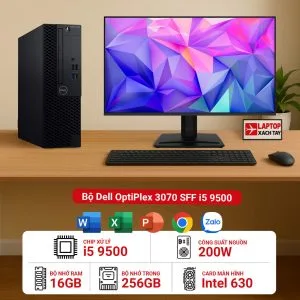 Máy tính bộ Dell Optiplex 3070 SFF i5 9400 RAM 8GB M2.SSD 256GB