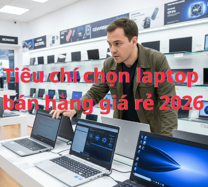 Gợi ý 5 mẫu Laptop Bán hàng giá rẻ 10 triệu cho người kinh doanh đầu năm 2026