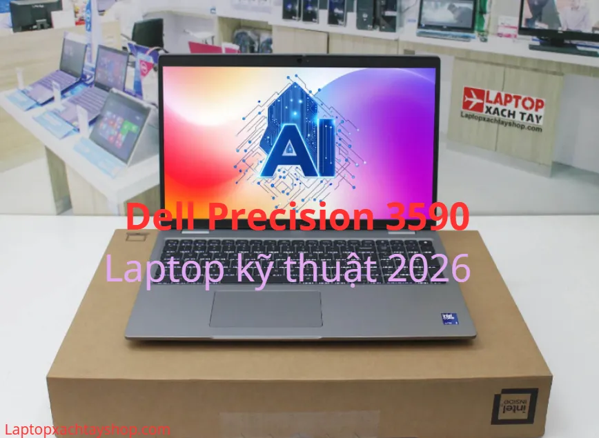 Đánh giá Laptop Dell Precision 3590: "Trạm Sức Mạnh" Di Động Cho Kỹ Sư Và Lập Trình Viên 2026